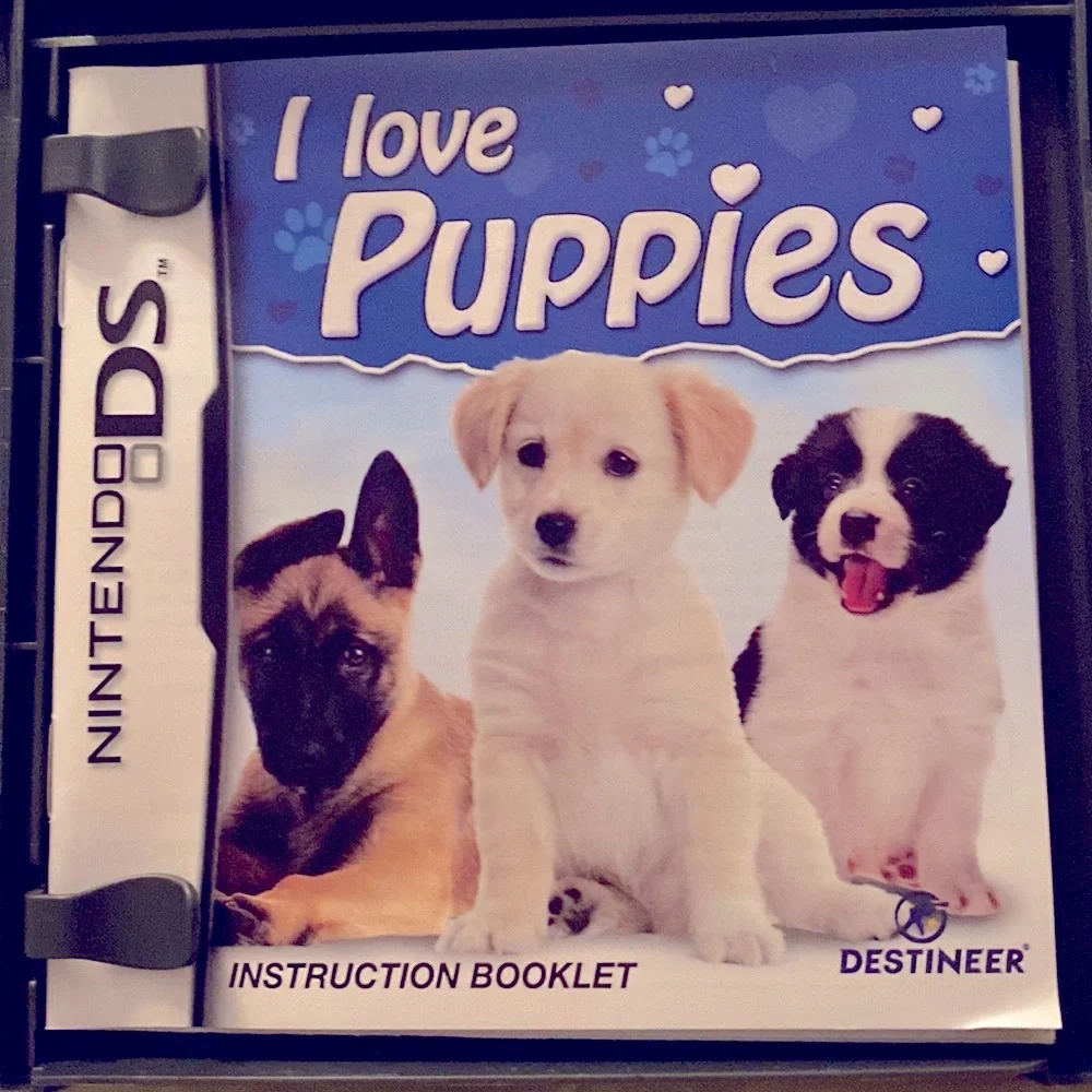 Nintendo DS game - I Love Puppies